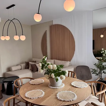 Daire Family & Business Sauna Baltic Horizon No 2 Premium - 3 Bedroom With Private Sauna, Jacuzzi, Rooftop Gym & Panoramic Terrace, Balcony, Underground Garage