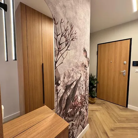 Daire Family & Business Sauna Baltic Horizon No 2 Premium - 3 Bedroom With Private Sauna, Jacuzzi, Rooftop Gym & Panoramic Terrace, Balcony, Underground Garage Gdansk
