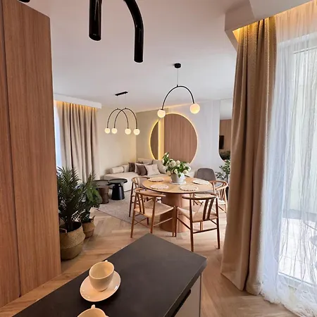 Family & Business Sauna Baltic Horizon Premium - 3 Bedroom With Private Sauna, Jacuzzi, Rooftop Gym & Panoramic Terrace, Balcony, Underground Garage * Gdaňsk