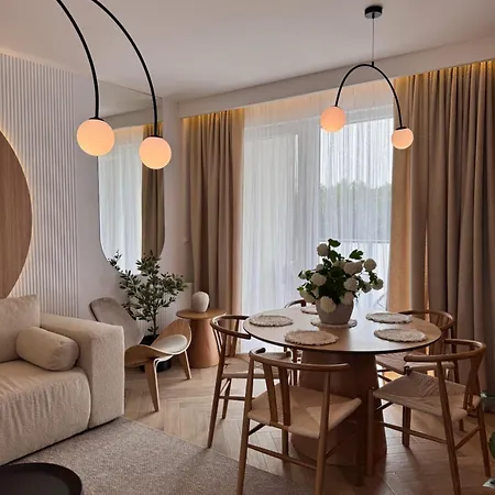 Family & Business Sauna Baltic Horizon No 2 Premium - 3 Bedroom With Private Sauna, Jacuzzi, Rooftop Gym & Panoramic Terrace, Balcony, Underground Garage Lägenhet