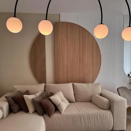 Family & Business Sauna Baltic Horizon Premium - 3 Bedroom With Private Sauna, Jacuzzi, Rooftop Gym & Panoramic Terrace, Balcony, Underground Garage Apartmán *