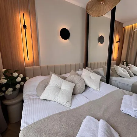 Apartmán Family & Business Sauna Baltic Horizon Premium - 3 Bedroom With Private Sauna, Jacuzzi, Rooftop Gym & Panoramic Terrace, Balcony, Underground Garage Gdaňsk
