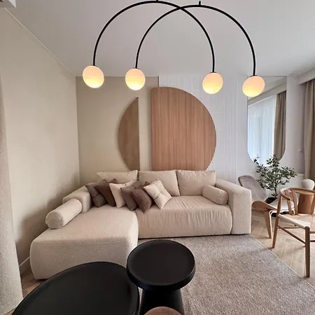 Family & Business Sauna Baltic Horizon Premium - 3 Bedroom With Private Sauna, Jacuzzi, Rooftop Gym & Panoramic Terrace, Balcony, Underground Garage Apartmán