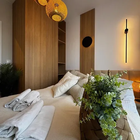 Apartmán Family & Business Sauna Baltic Horizon Premium - 3 Bedroom With Private Sauna, Jacuzzi, Rooftop Gym & Panoramic Terrace, Balcony, Underground Garage