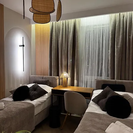 Apartmán Family & Business Sauna Baltic Horizon Premium - 3 Bedroom With Private Sauna, Jacuzzi, Rooftop Gym & Panoramic Terrace, Balcony, Underground Garage
