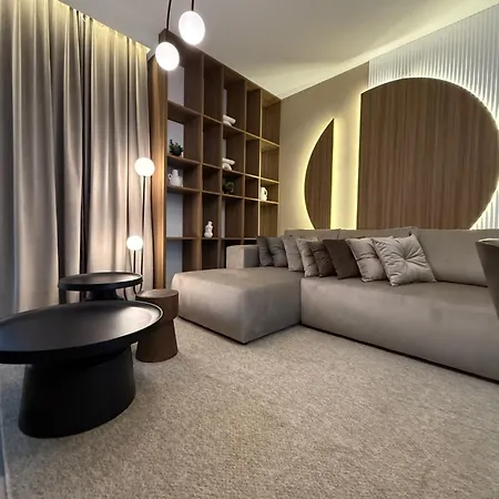 Family & Business Sauna Baltic Horizon Premium - 3 Bedroom With Private Sauna, Jacuzzi, Rooftop Gym & Panoramic Terrace, Balcony, Underground Garage Apartmán