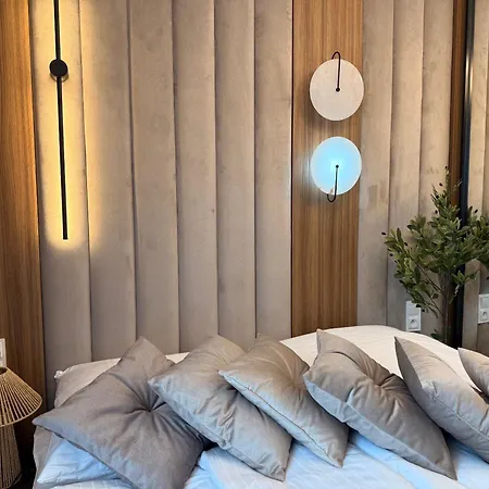 Apartmán Family & Business Sauna Baltic Horizon Premium - 3 Bedroom With Private Sauna, Jacuzzi, Rooftop Gym & Panoramic Terrace, Balcony, Underground Garage Gdaňsk