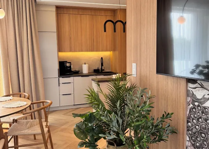 Family & Business Sauna Baltic Horizon No 2 Premium - 3 Bedroom With Private Sauna, Jacuzzi, Rooftop Gym & Panoramic Terrace, Balcony, Underground Garage アパート *