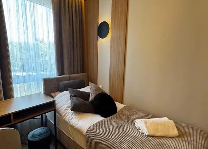 Family & Business Sauna Baltic Horizon No 2 Premium - 3 Bedroom With Private Sauna, Jacuzzi, Rooftop Gym & Panoramic Terrace, Balcony, Underground Garage Apartment Gdansk