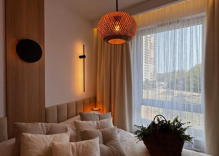 Family & Business Sauna Baltic Horizon No 2 Premium - 3 Bedroom With Private Sauna, Jacuzzi, Rooftop Gym & Panoramic Terrace, Balcony, Underground Garage グダニスク