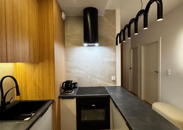 Family & Business Sauna Baltic Horizon No 2 Premium - 3 Bedroom With Private Sauna, Jacuzzi, Rooftop Gym & Panoramic Terrace, Balcony, Underground Garage Apartment *