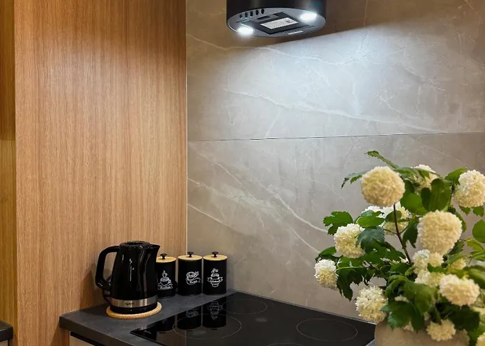 Family & Business Sauna Baltic Horizon No 2 Premium - 3 Bedroom With Private Sauna, Jacuzzi, Rooftop Gym & Panoramic Terrace, Balcony, Underground Garage * Gdansk