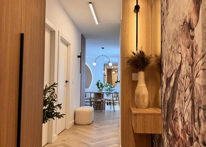 Family & Business Sauna Baltic Horizon No 2 Premium - 3 Bedroom With Private Sauna, Jacuzzi, Rooftop Gym & Panoramic Terrace, Balcony, Underground Garage * Gdansk