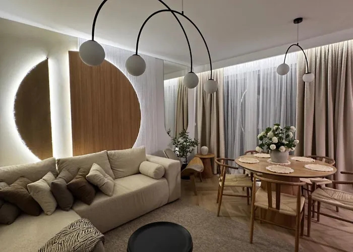 Family & Business Sauna Baltic Horizon No 2 Premium - 3 Bedroom With Private Sauna, Jacuzzi, Rooftop Gym & Panoramic Terrace, Balcony, Underground Garage Apartment Gdansk