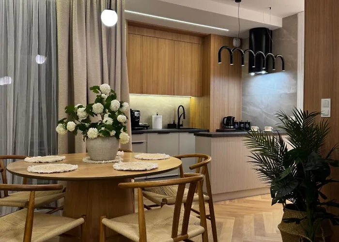 Family & Business Sauna Baltic Horizon No 2 Premium - 3 Bedroom With Private Sauna, Jacuzzi, Rooftop Gym & Panoramic Terrace, Balcony, Underground Garage アパート