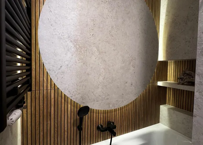 Family & Business Sauna Baltic Horizon No 2 Premium - 3 Bedroom With Private Sauna, Jacuzzi, Rooftop Gym & Panoramic Terrace, Balcony, Underground Garage アパート *