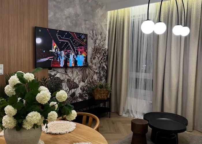 Apartment Family & Business Sauna Baltic Horizon No 2 Premium - 3 Bedroom With Private Sauna, Jacuzzi, Rooftop Gym & Panoramic Terrace, Balcony, Underground Garage Gdansk