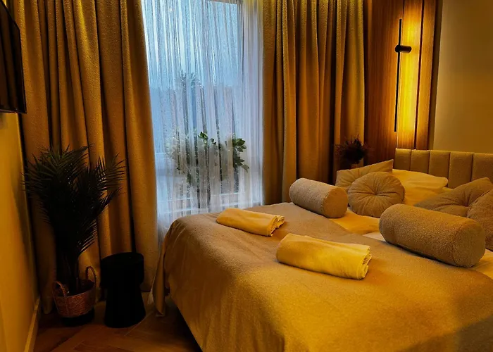 Family & Business Sauna Baltic Horizon No 2 Premium - 3 Bedroom With Private Sauna, Jacuzzi, Rooftop Gym & Panoramic Terrace, Balcony, Underground Garage アパート