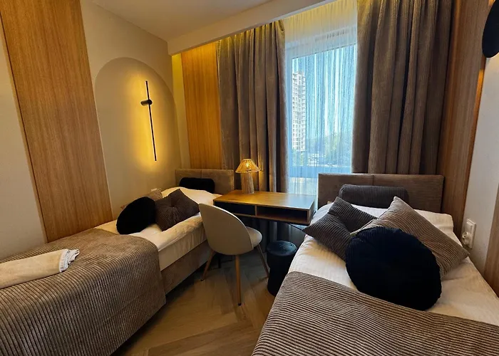 アパート Family & Business Sauna Baltic Horizon No 2 Premium - 3 Bedroom With Private Sauna, Jacuzzi, Rooftop Gym & Panoramic Terrace, Balcony, Underground Garage