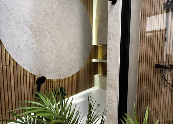 Family & Business Sauna Baltic Horizon No 2 Premium - 3 Bedroom With Private Sauna, Jacuzzi, Rooftop Gym & Panoramic Terrace, Balcony, Underground Garage グダニスク