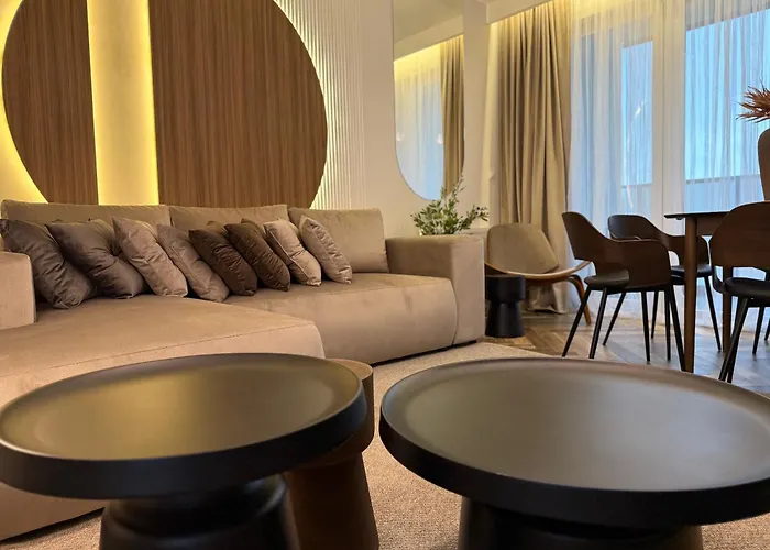 Family & Business Sauna Baltic Horizon No 2 Premium - 3 Bedroom With Private Sauna, Jacuzzi, Rooftop Gym & Panoramic Terrace, Balcony, Underground Garage アパート